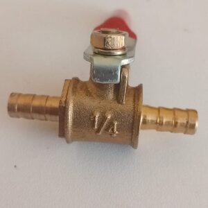 1/4 Inch Brass Gas Valve